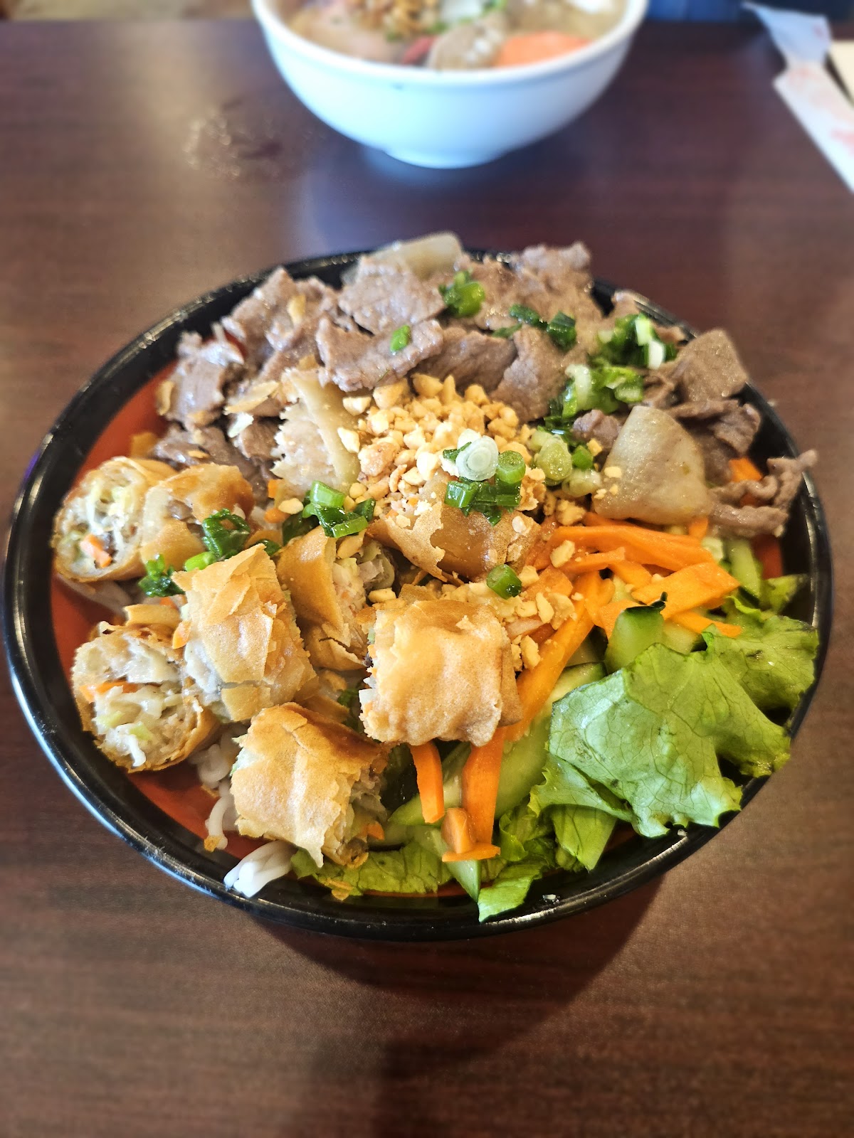 Woven vermicelli bowl