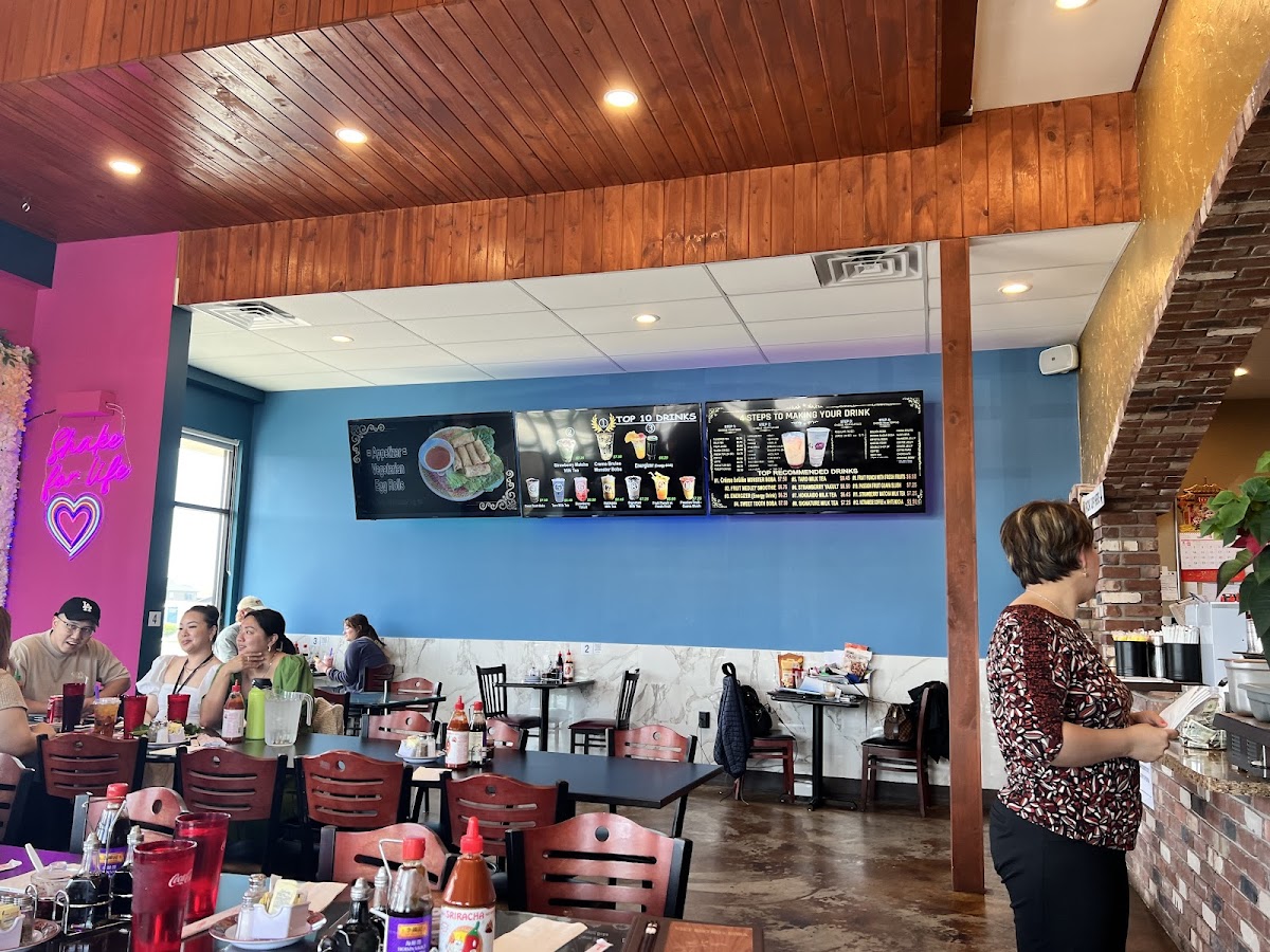 Inside the dining room